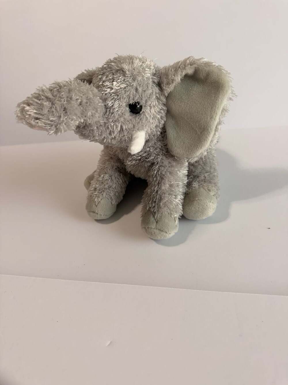Douglas Cuddle Toys Grey Elephant Shaggy Plush Stuffed Animal